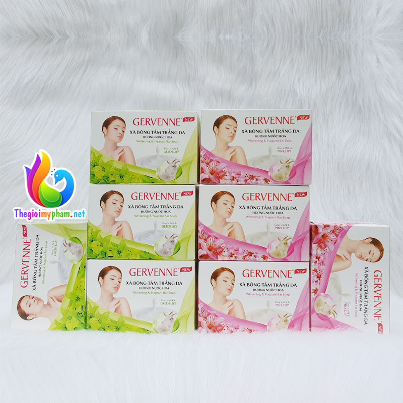 Combo 3 Cục Xà Bông Hương Nước Hoa Gervenne 120g
