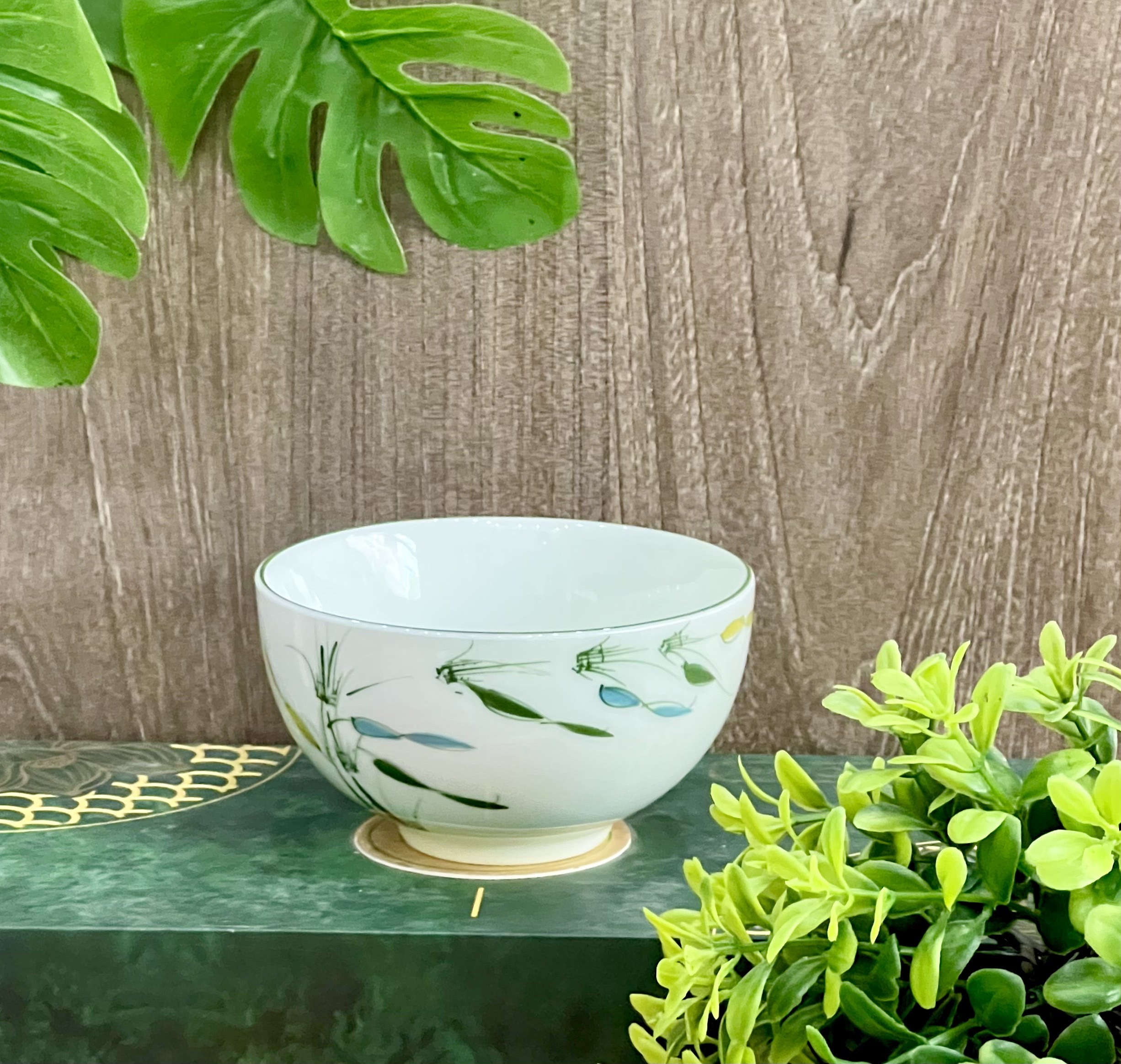 Bát, đĩa, tô, chén ăn cơm Bát Tràng Vẽ Tay Trúc Chuồn - Bộ chén dĩa, Bộ đồ ăn, bộ bát đĩa Hàng loại !