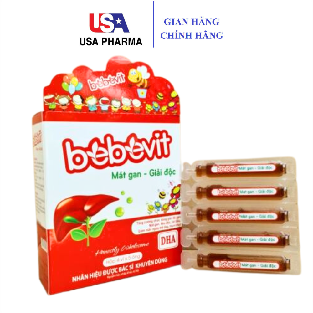 BEBEVIT Mát Gan – Giải độc thanh nhiệt giải độc gan ,tăng cường chức năng gan