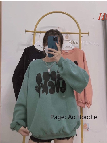 Áo nỉ bo cotton GOOD LUCKY HT12