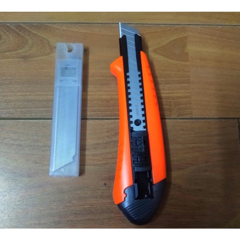 [HCM] Dao rọc giấy KAPUSI kèm hộp 5 lưỡi