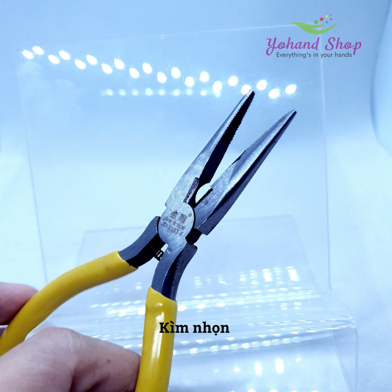 Kìm làm hoa voan handmade