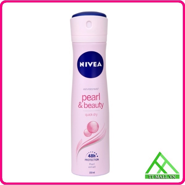 Xịt Ngăn Mùi Nữ Ngọc Trai Nivea Pearl & Beauty 150ml nhập khẩu