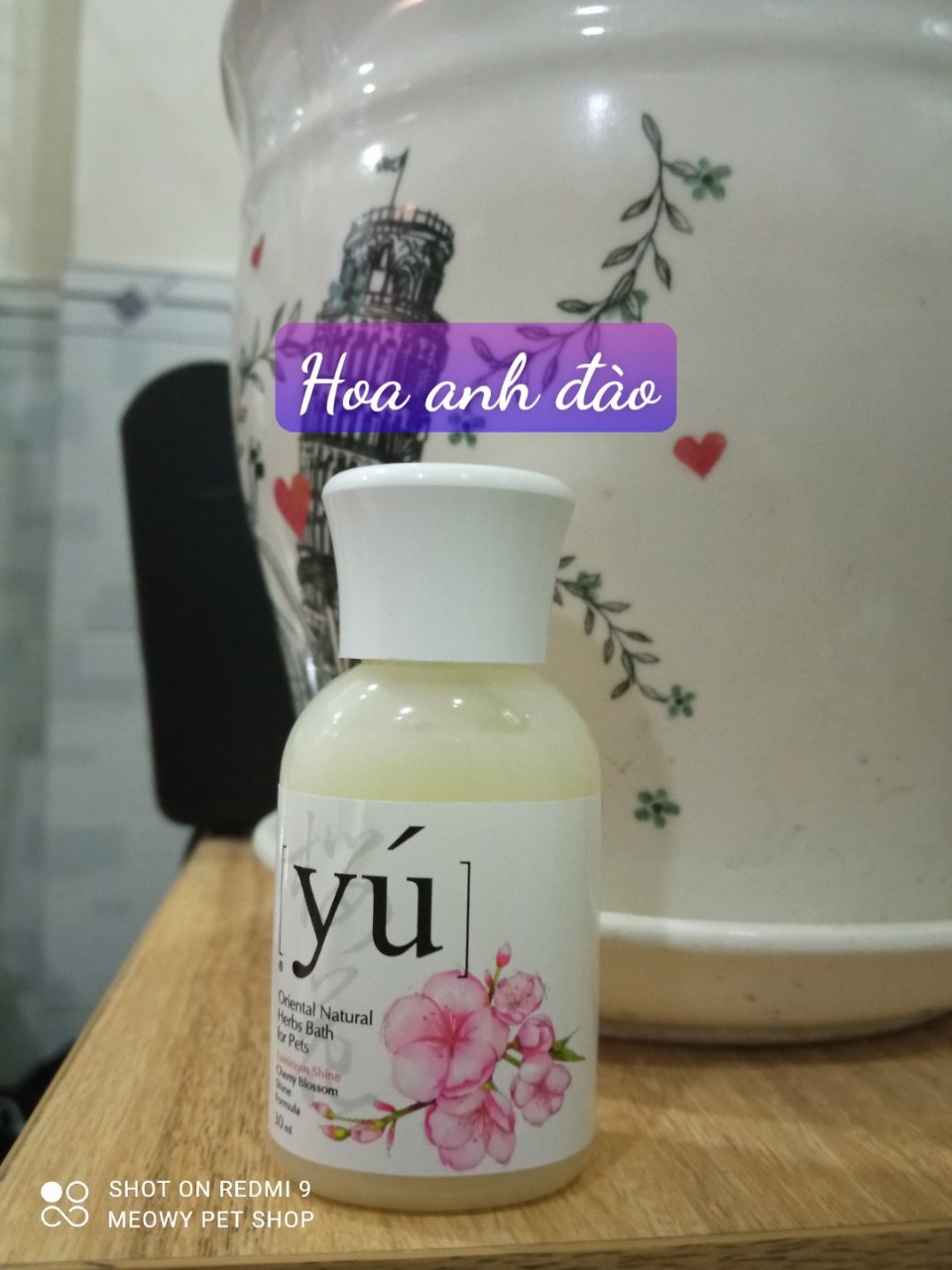 Sữa tắm Yu chó mèo 30ML