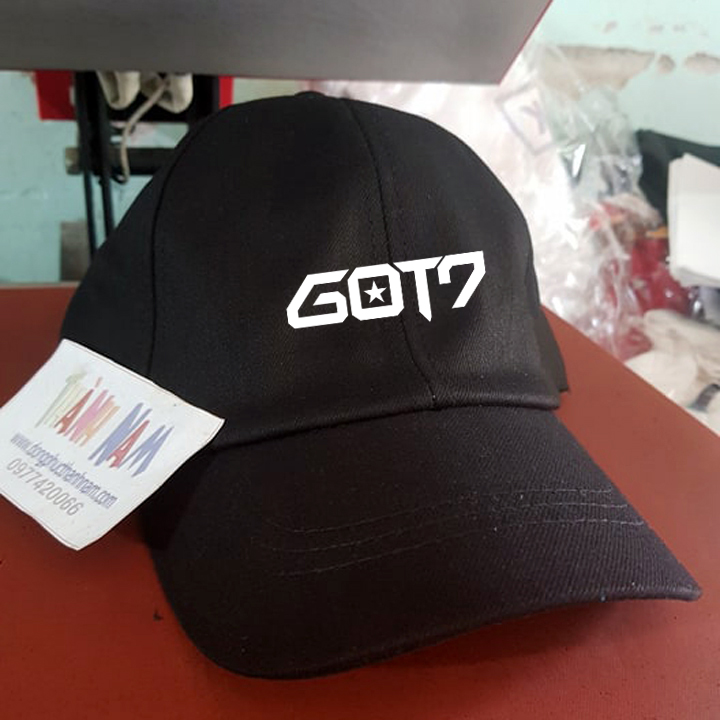 nón GOT7, mũ lưỡi trai GOT 7, nón kết GOT7