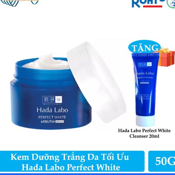 Kem dưỡng trắng da tối ưu Hada Labo Perfect White Cream 50g