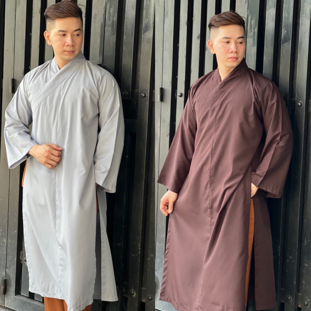 áo tràng vải silk - dành cho phật tử