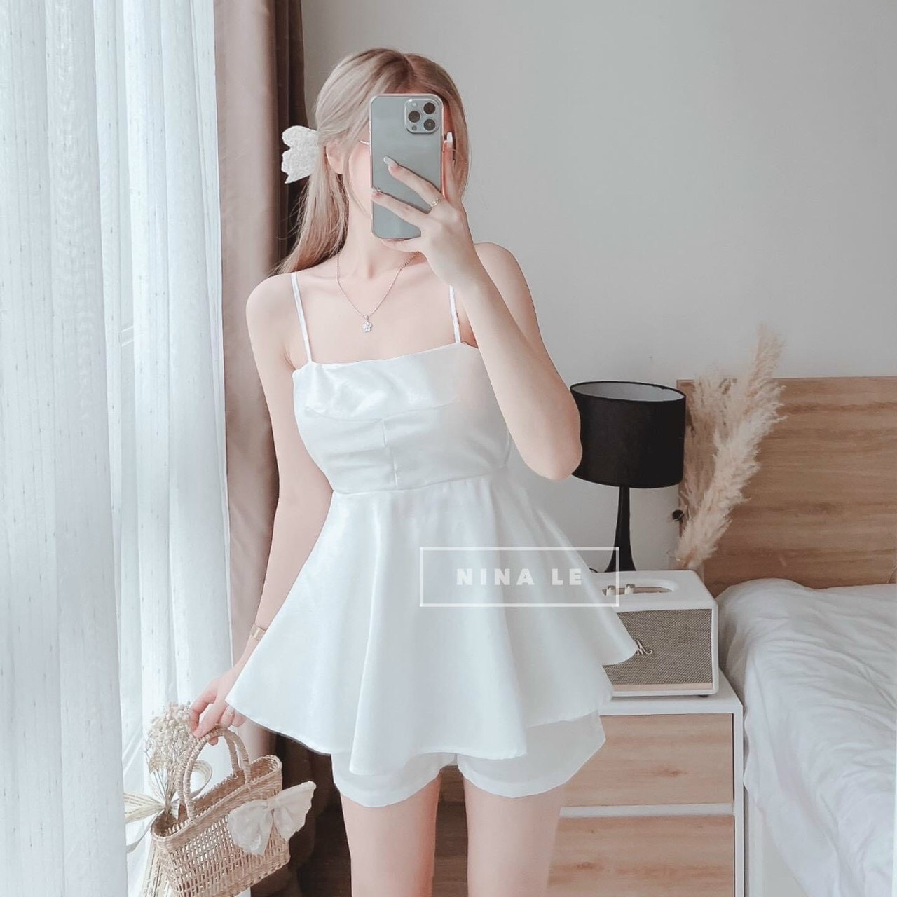 Sét bộ đồ nữ đùi 2 dây ( có mút)