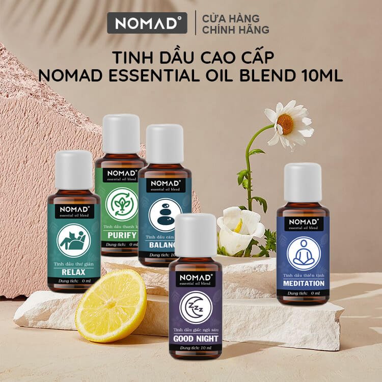 Tinh Dầu Thiên Nhiên Nomad Essential Oil Blend 10ml