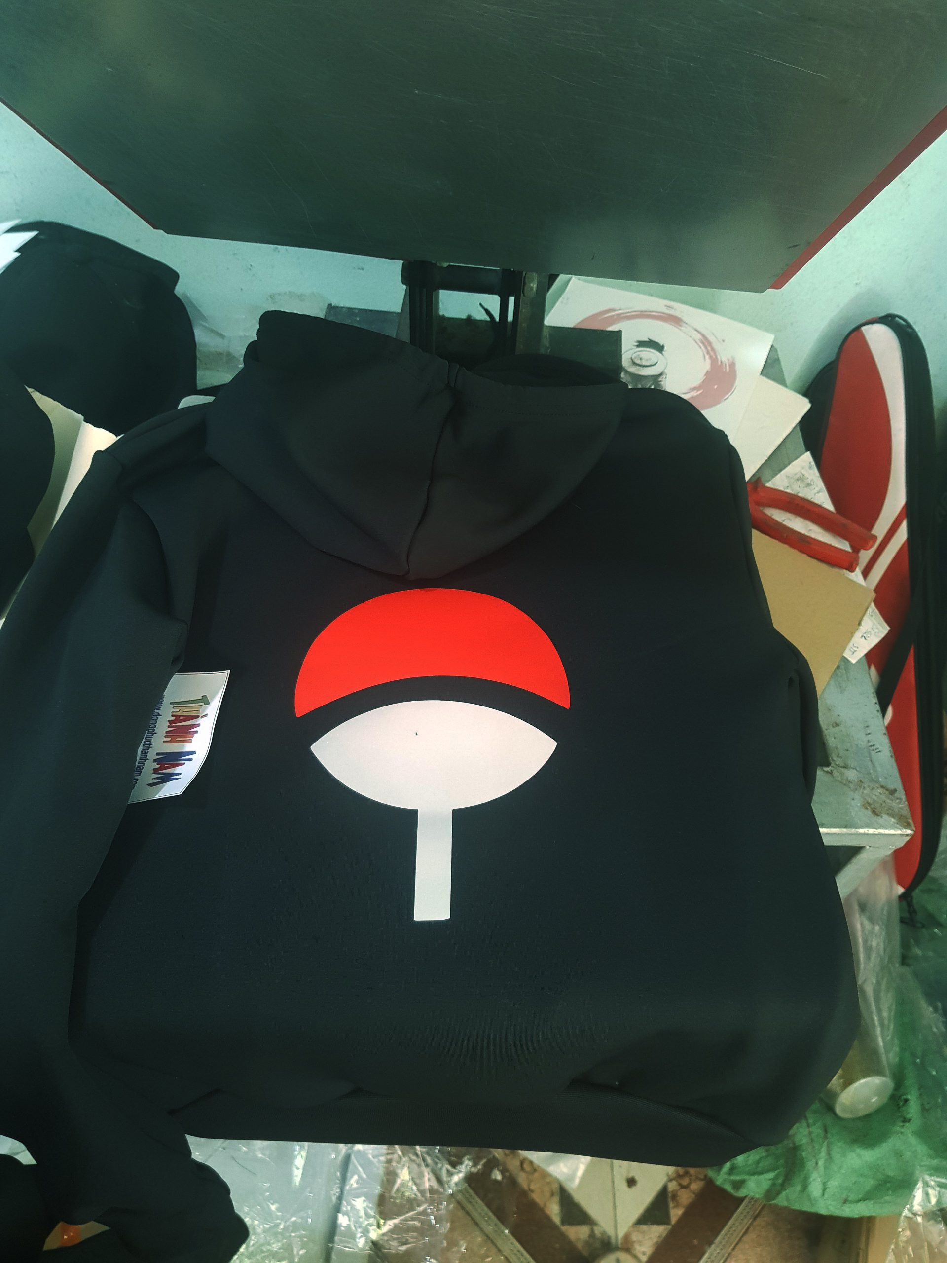 áo Uchiha, áo hoodie gia tộc Uchiha Naruto phản quang