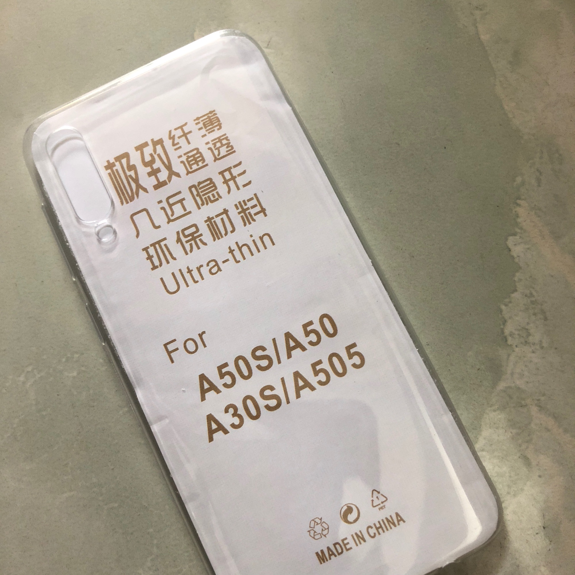 Ốp lưng Samsung Galaxy A50/ A50S dẻo mỏng trong suốt