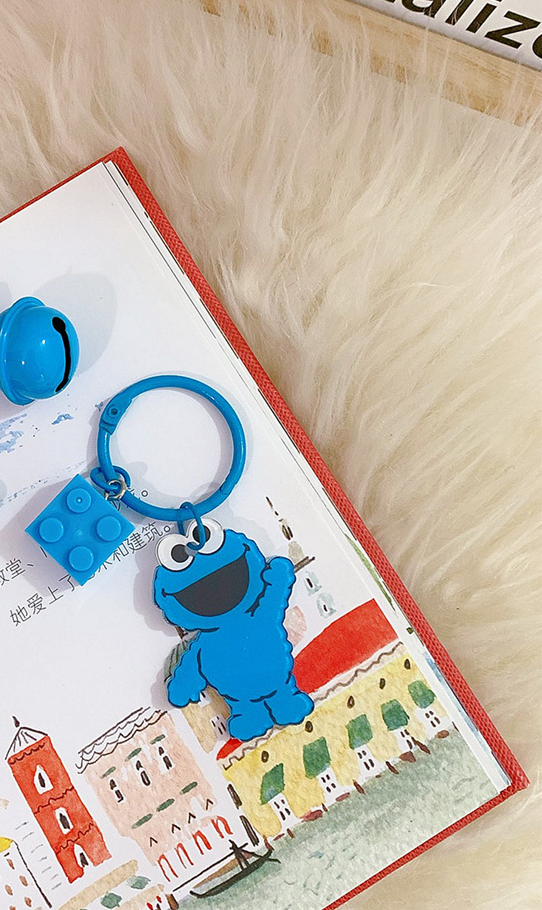 [HCM]Móc Khóa Cookie Monster So Cute