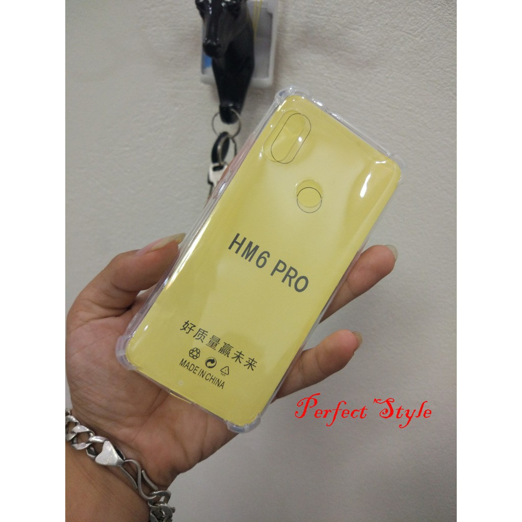 Ốp lưng silicon chống va đập xiaomi redmi 6 pro / xiaomi mi a2 lite