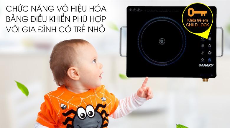 Bếp hồng ngoại Sanaky SNK-2524HGN.