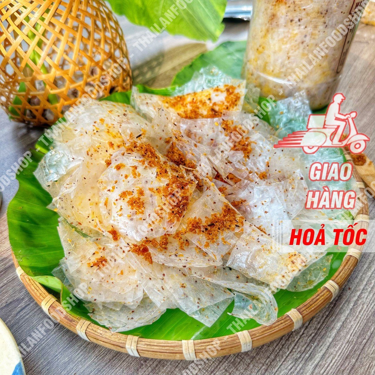 Bánh Tráng Tôm Cháy (100% tôm) Hộp 340gr - 360gr