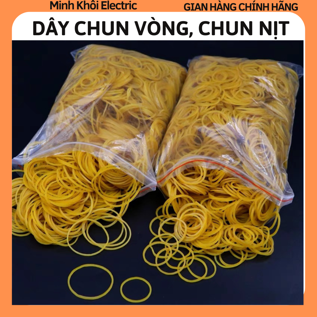 500 gam dây chun vòng, dây nịt buộc, chun nịt, dây thun cột