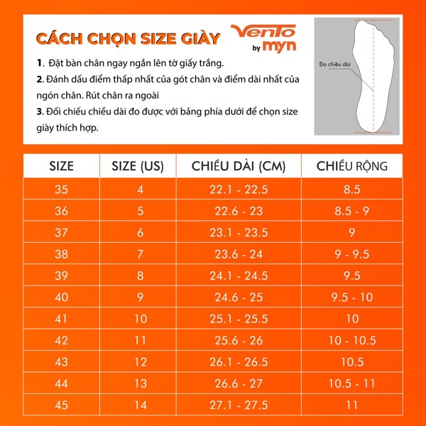 [HCM]Giày Sandal Vento Nam Nữ SD-NB03 Đen