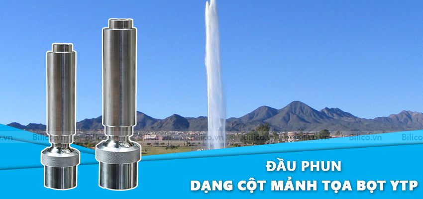 Đầu phun hình cột nước inox phi 60mm - Đầu phun nước nghệ thuật