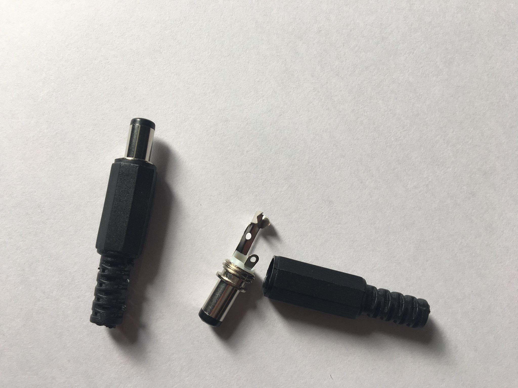 10 JACK nguồn tròn đực 5.5-2.1mm