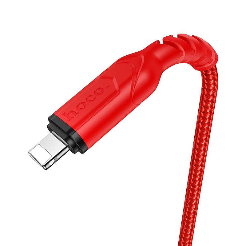 Cáp Sạc Nhanh Hoco U79 2.4A Cổng Lightning Cho Iphone Dài 1.2m