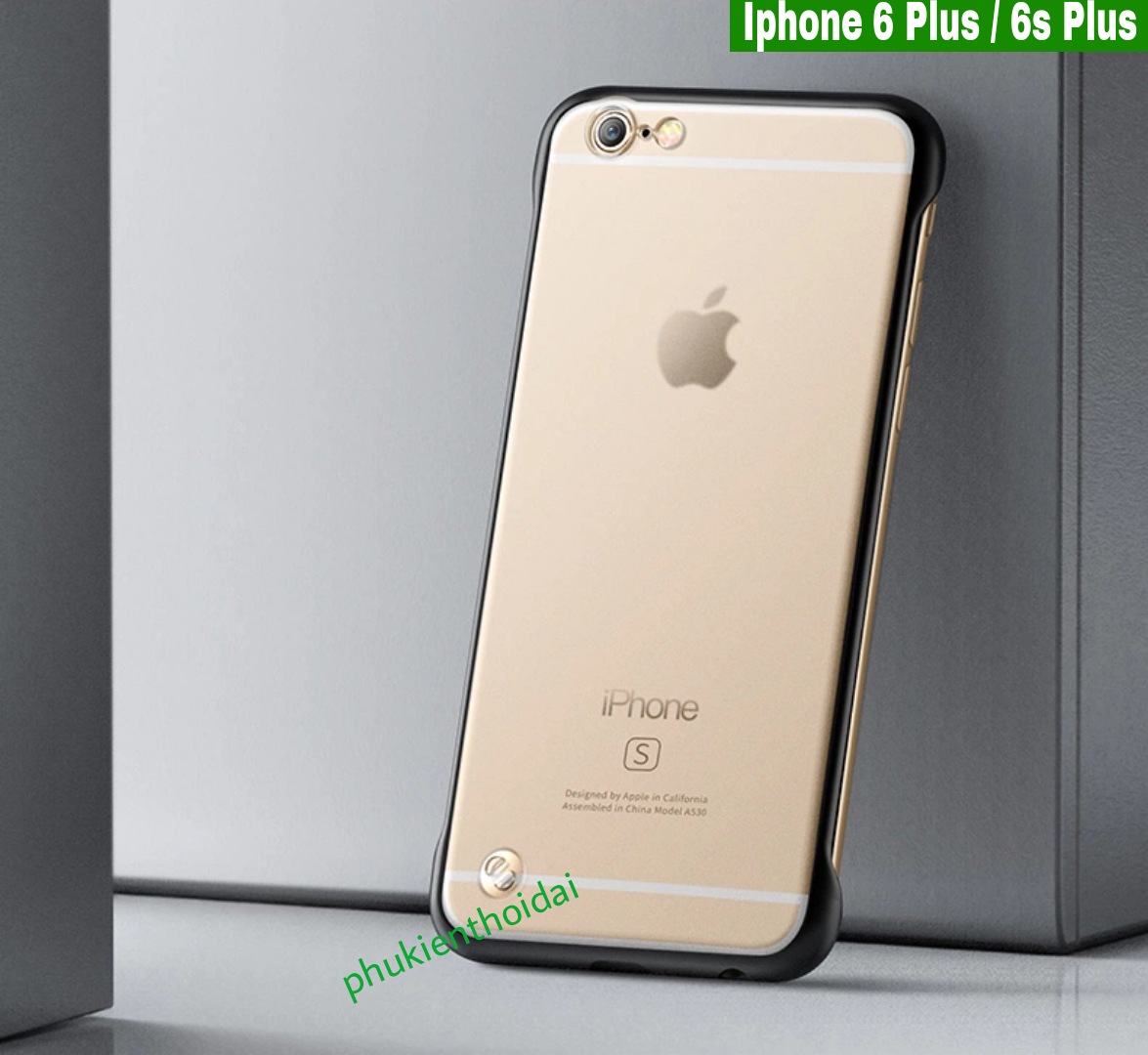 Ốp lưng Iphone 6 Plus / 6s Plus nhám mờ không bo viền hạn chế mồ hôi siêu mỏng