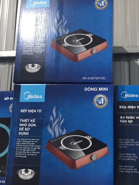 Bếp Từ Đơn Mini Midea Mi-K1917Ef