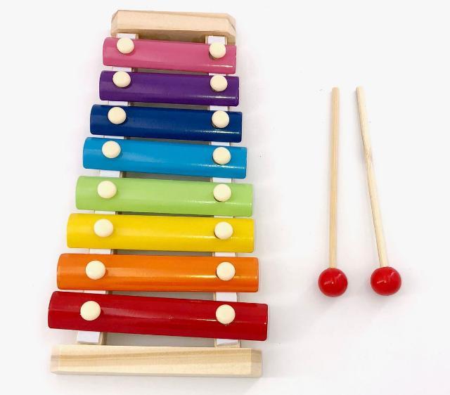 Đàn gỗ 8 quãng, đàn gỗ nhiều màu, đàn xylophone