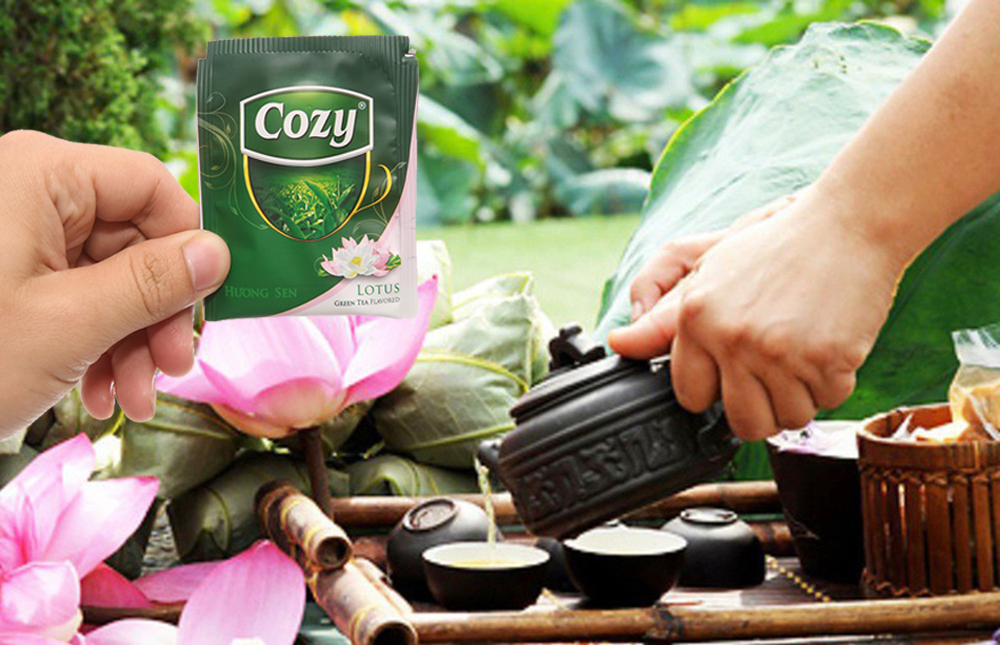 Trà Sen Cozy túi lọc - 50g (25 gói)
