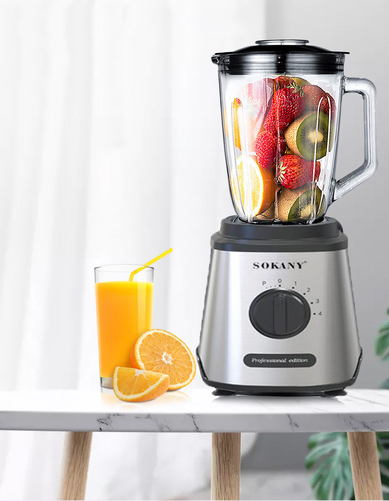 Máy Xay Sinh Tố, Máy Xay Thịt Cầm Tay Mini 800w Sokany 9859 Máy Xay Sinh Tố Sokany, Vật Liệu Cao Cấp, Cối Thủy Tinh, Luỡi Dao Inox Sắc, Nhựa Cao Cấp, Công Suất:800w Mạnh Mẽ, Xay Được Cả Thịt Làm Giò,Xay Cua,Xay Sinh Tố Các Loại,