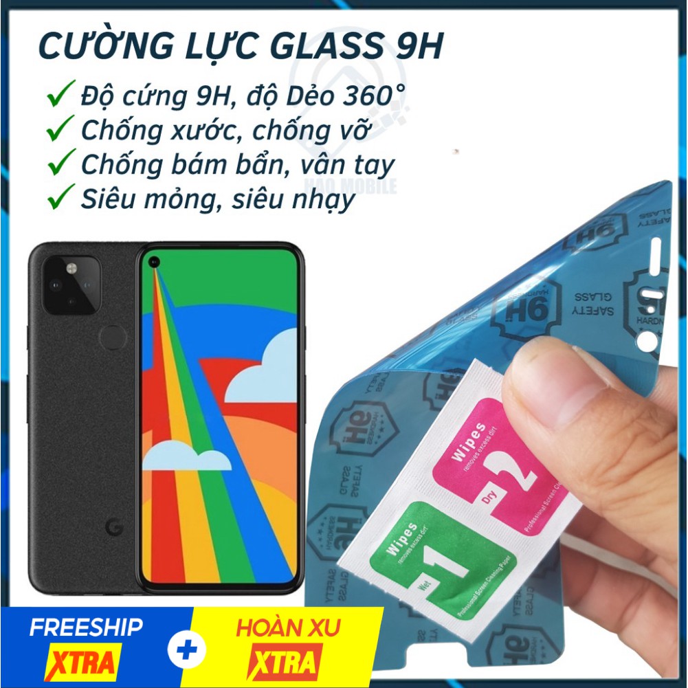 Dán cường lực dẻo nano 9h Google Pixel 5 5G