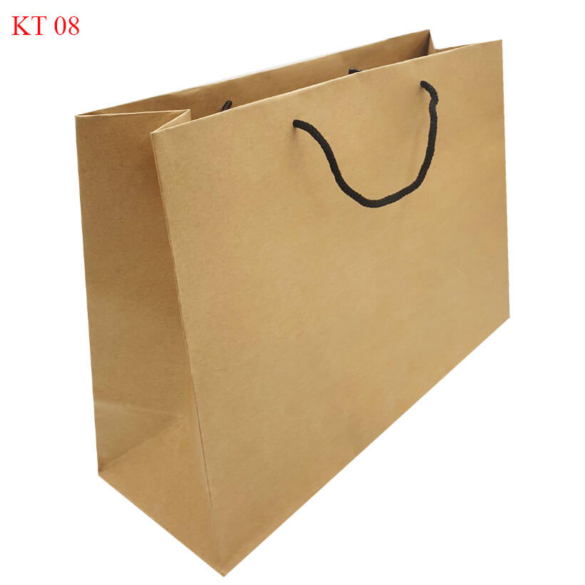 Combo 10 Túi Giấy Kraft trơn KT08 (26 x 30 x 12)