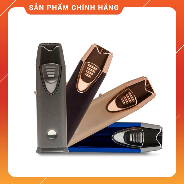 Vỏ Hộp Quẹt Bật Lửa Khò 2 Tia Jobon 980 Thiết Kế Nhỏ Gọn Độc Lạ Lửa Khò Mạnh Mẽ - Dùng Gas Cao Cấp (KHÔNG XĂNG KHÔNG GAS)