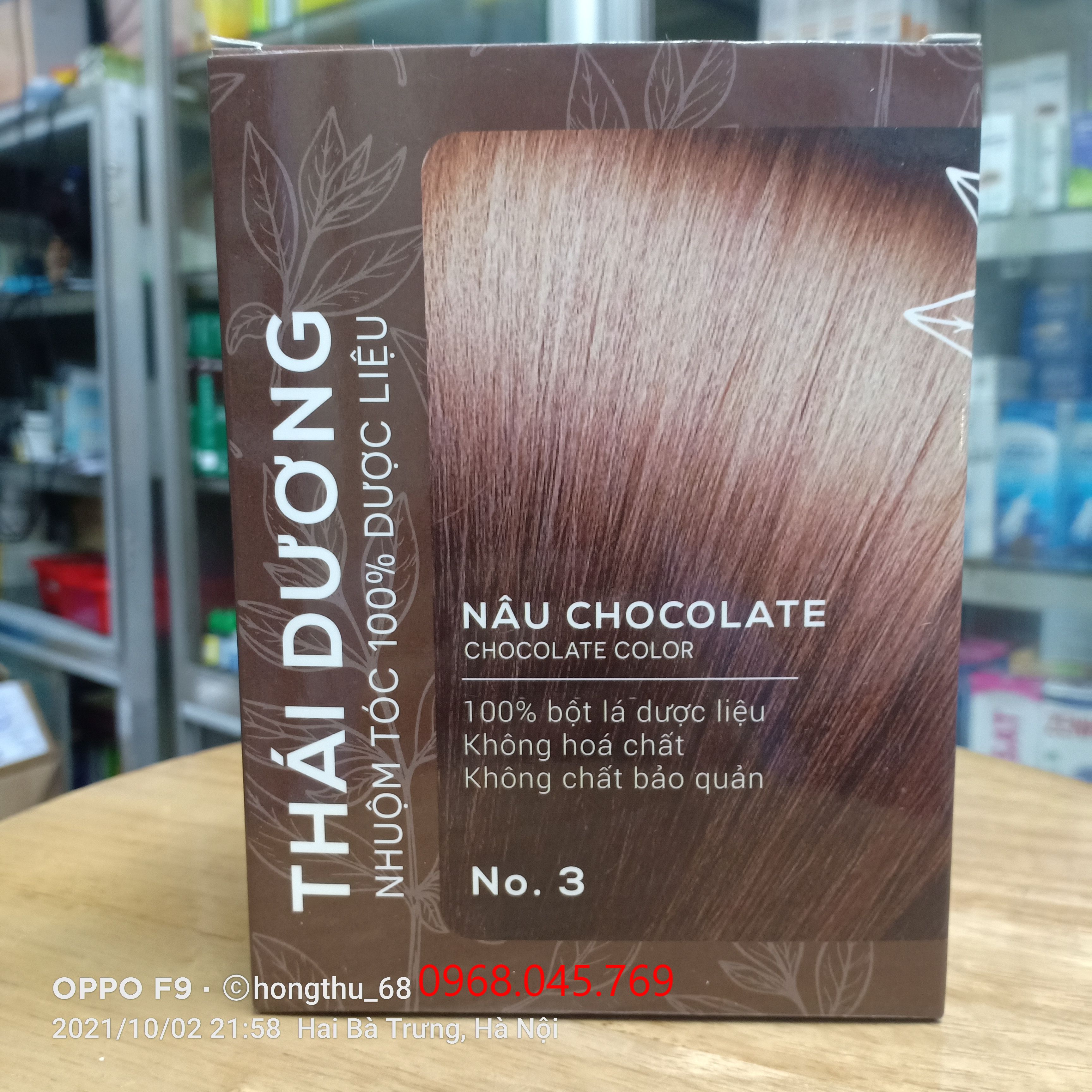 NHUỘM TÓC DƯỢC LIỆU THÁI DƯƠNG