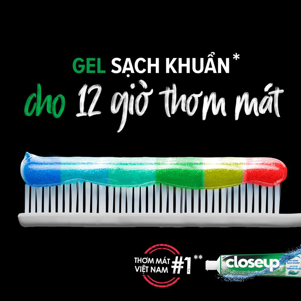 [Tặng kèm bàn chải đánh răng] Combo 3 kem đánh răng Closeup Bạc Hà 230gx3