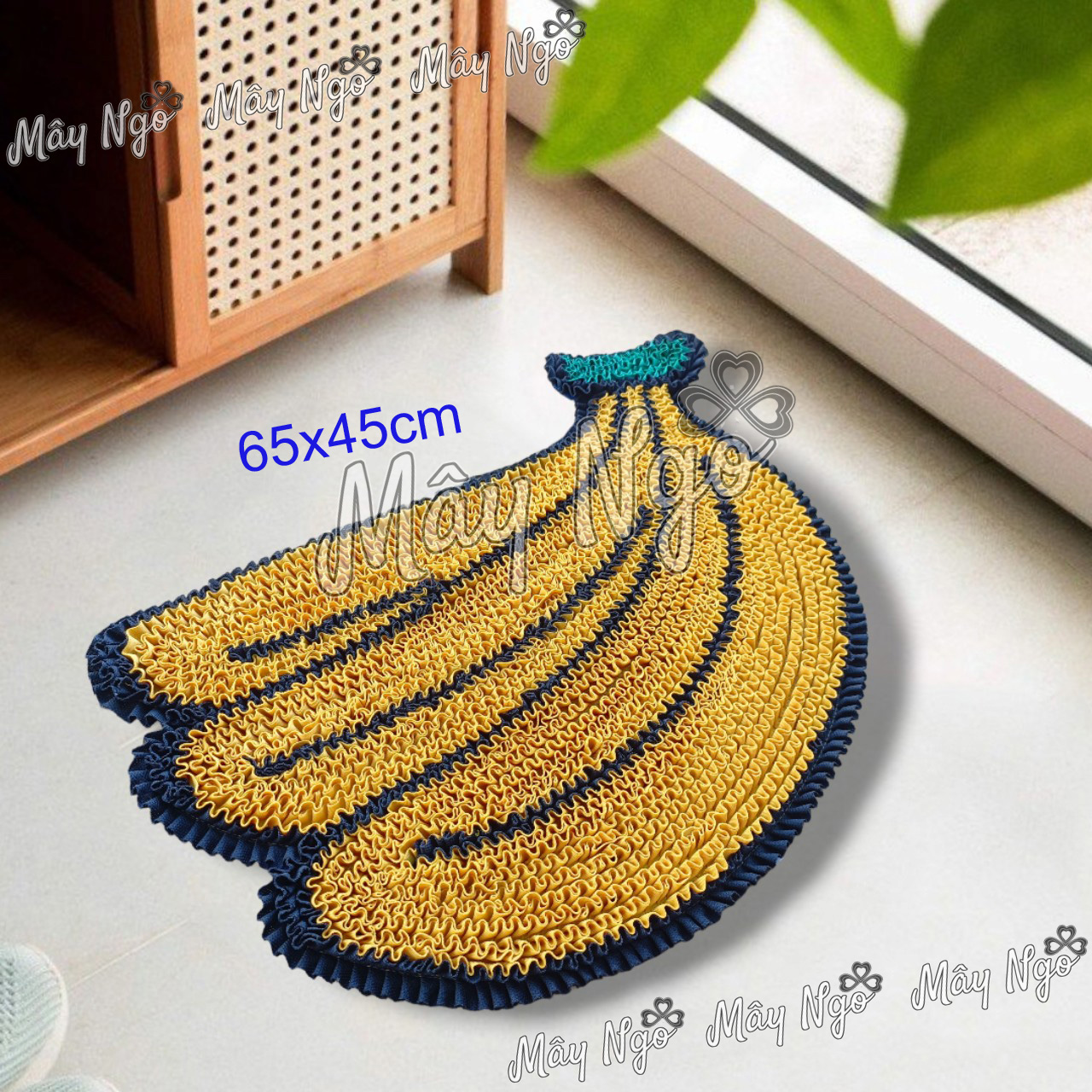 Thảm lau chân quả chuối thảm trang trí