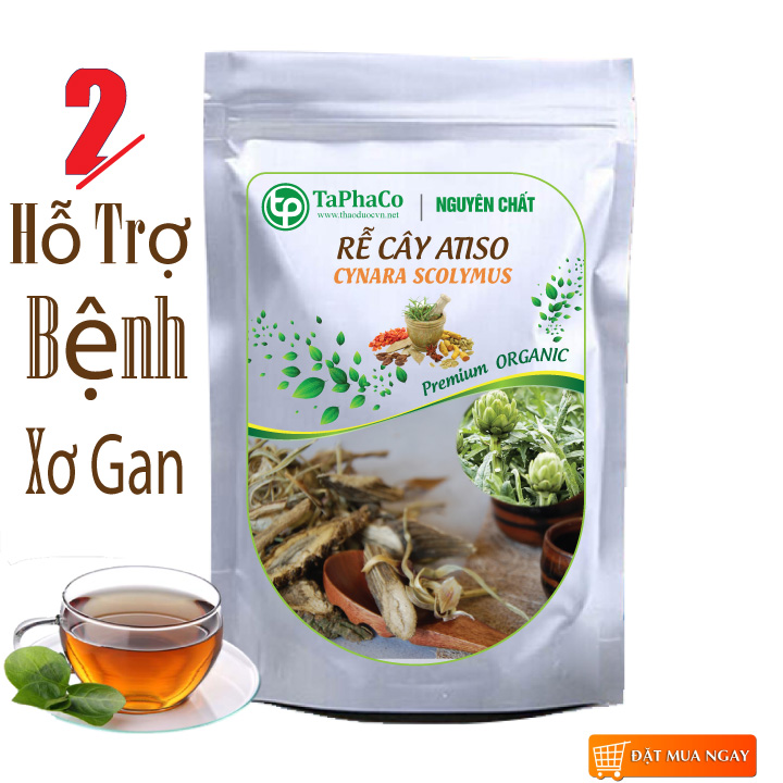 Rễ atiso sấy khô 500g - Thảo Dược Tấn Phát - Chuyên dùng để pha trà giúp thanh nhiệt và giải độc