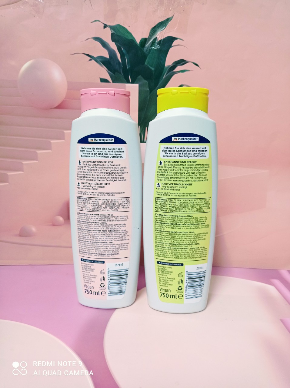 Sữa tắm Balea nội địa Đức 750ml