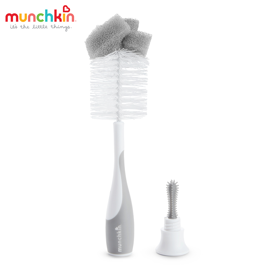 [HCM]Cọ bình sữa có mút Munchkin