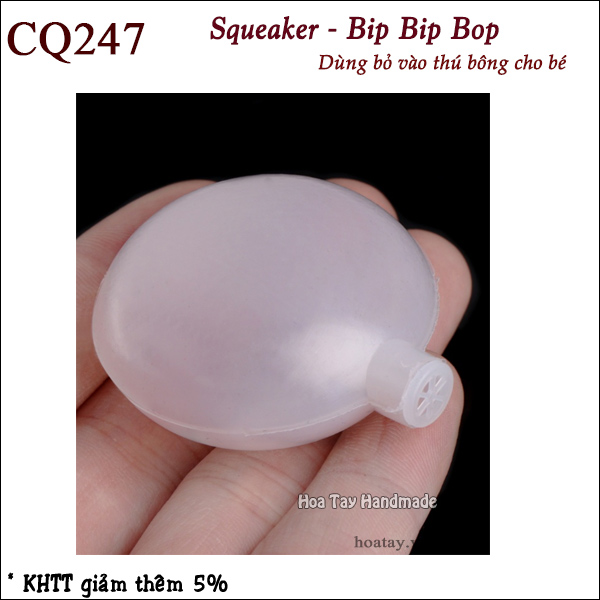 Bíp Bíp Bóp Tạo Tiếng Cho Thú Bông Handmade CQ247