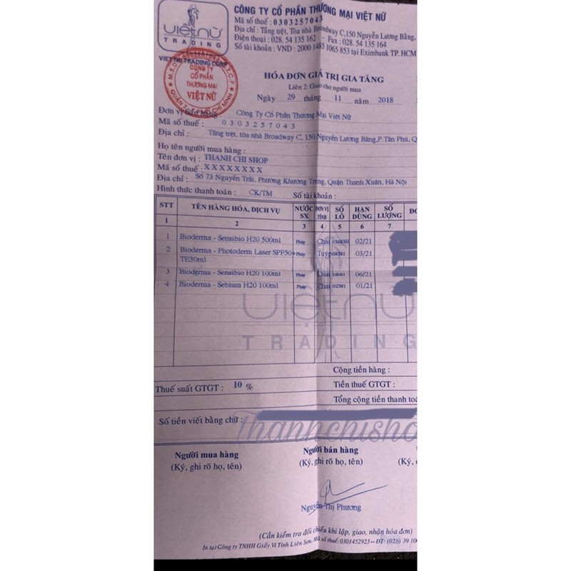 nước tẩy trang bioderma 500ml