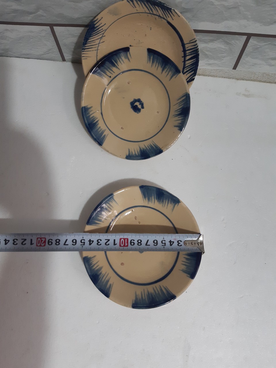 Dĩa nam bộ kiểu xưa xanh 5 cái
