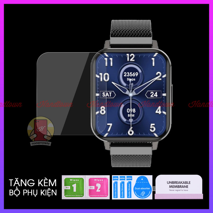 Miếng Dán Màn Hình Mặt Trước Dẻo PPF Dành Cho Đồng hồ thông minh DTX Smart Watch Chống Va Đập