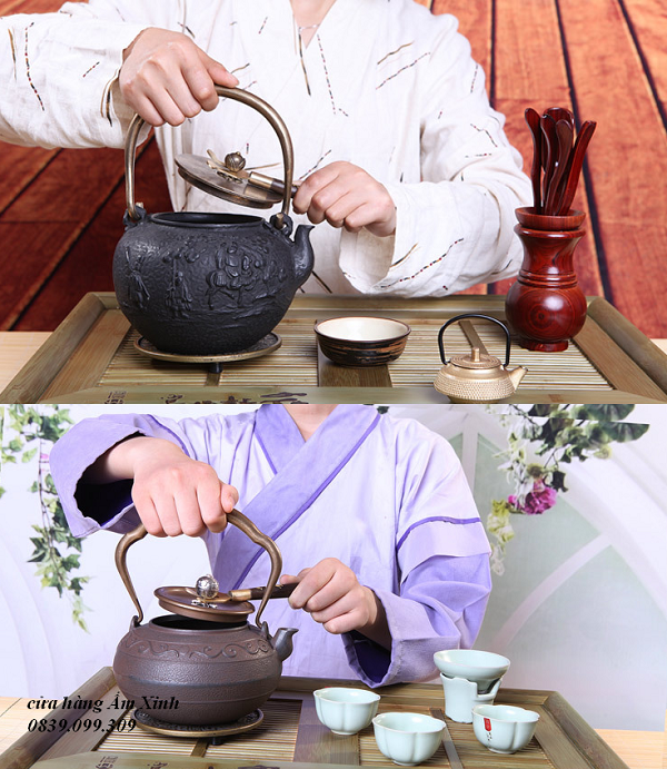 Cây mở nắp ấm Tetsubin