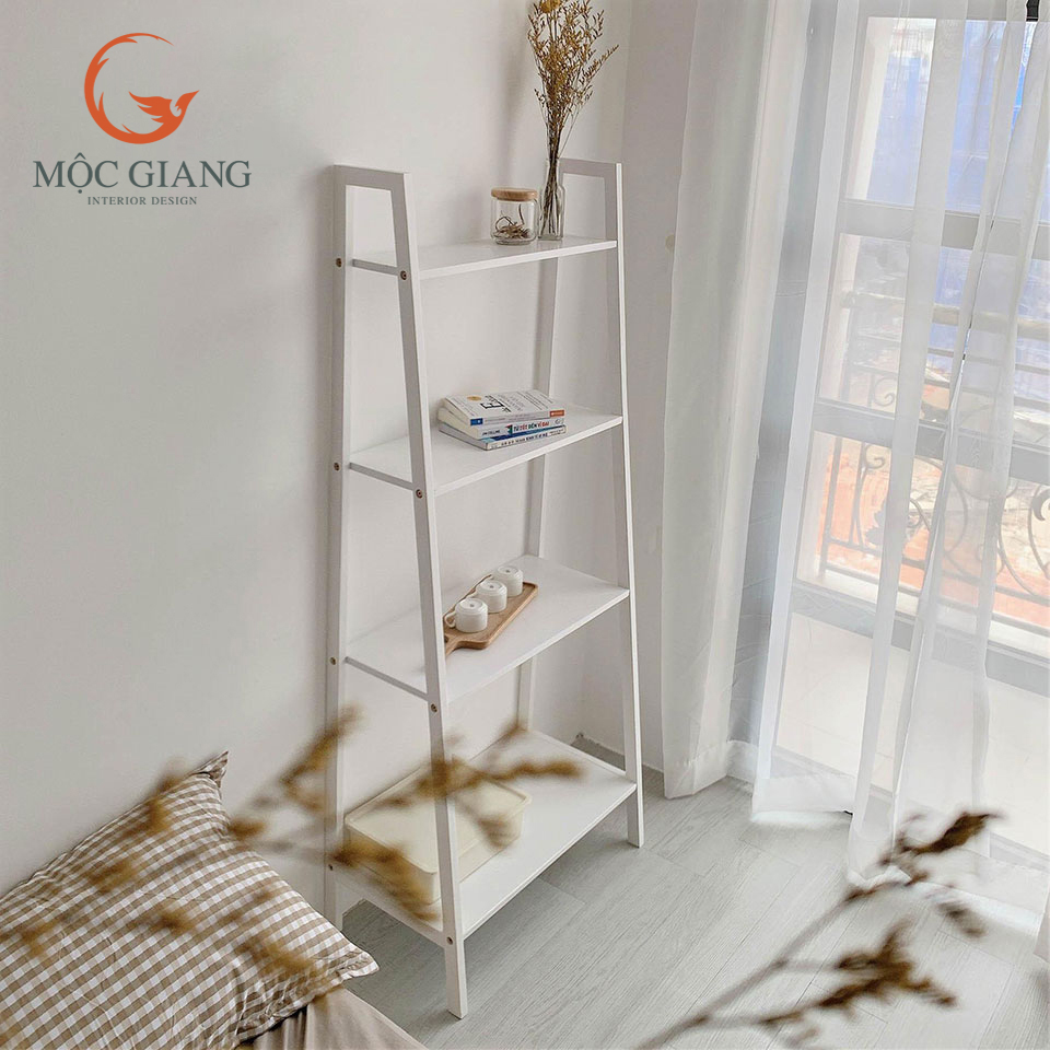 Kệ Sách 4 Tầng, Kệ Gỗ Đa Năng 4 Tầng