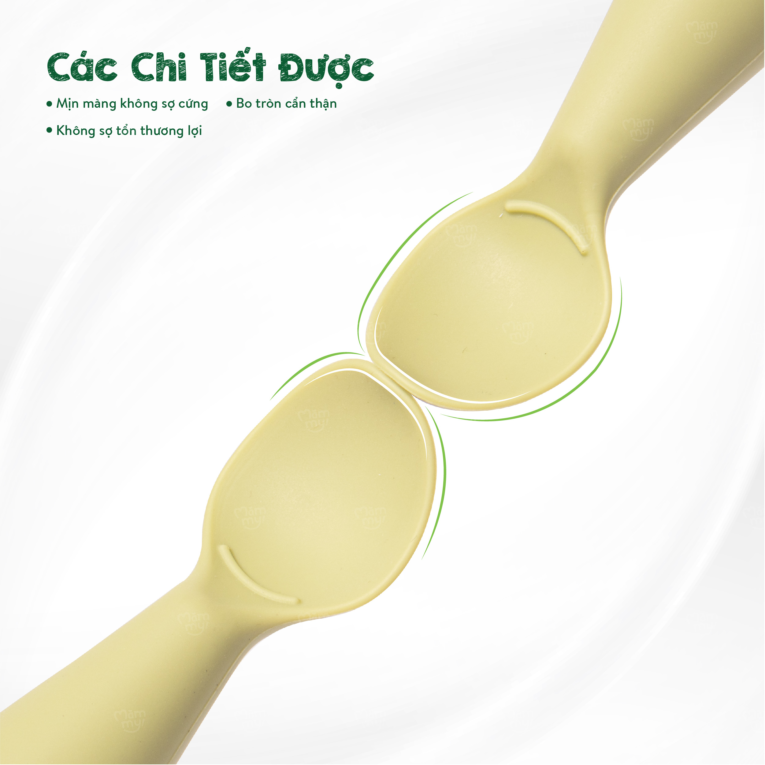 Bộ dụng cụ ăn dặm cho bé Mămmy Baby Feeding Set