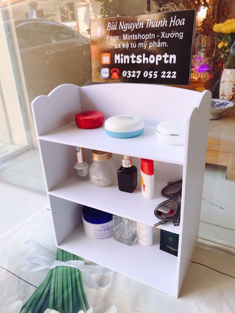 Kệ đựng mỹ phẩm đa năng loại to 37cm