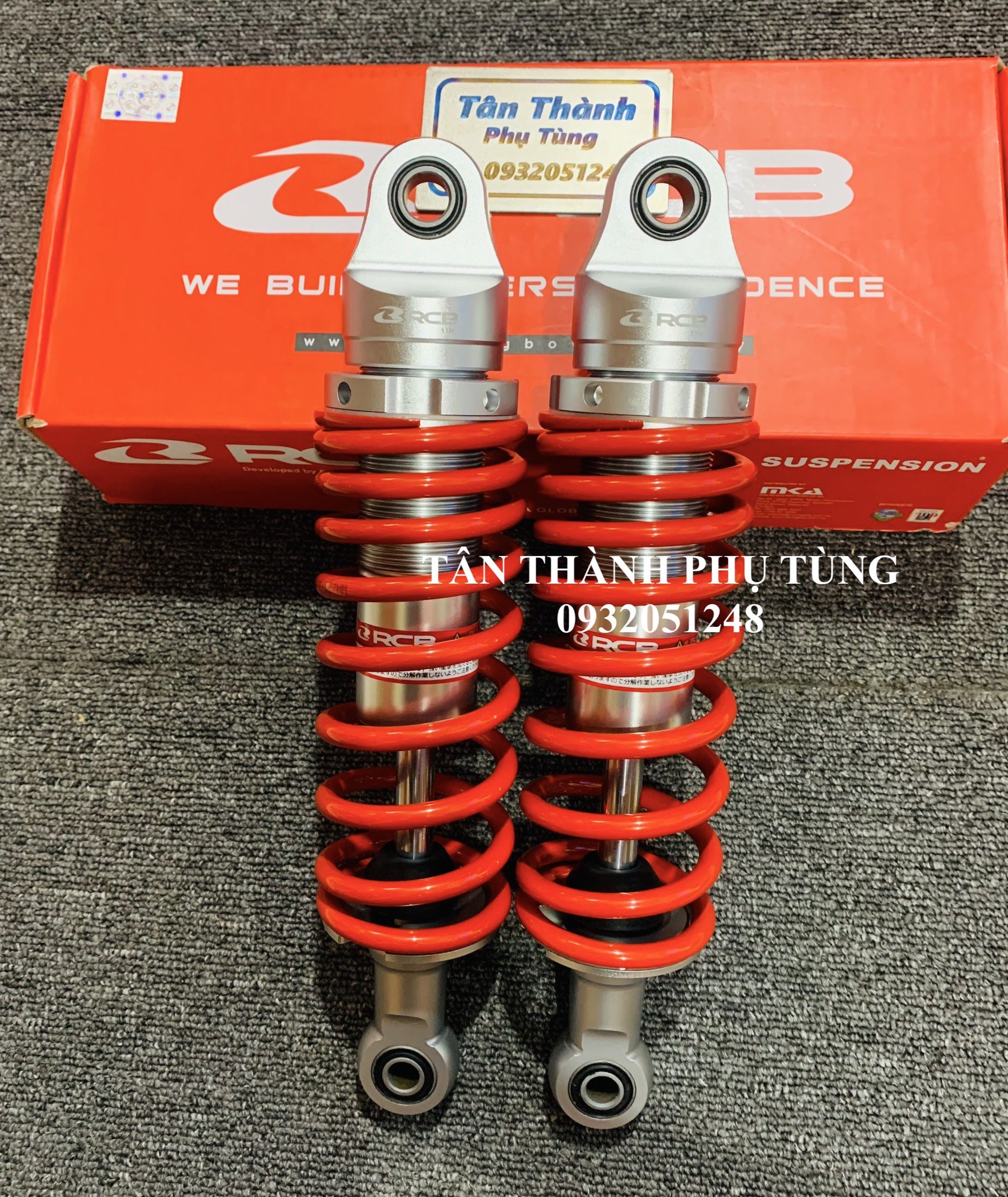 Phuộc RCB Seri C gắn Sirius chính hãng