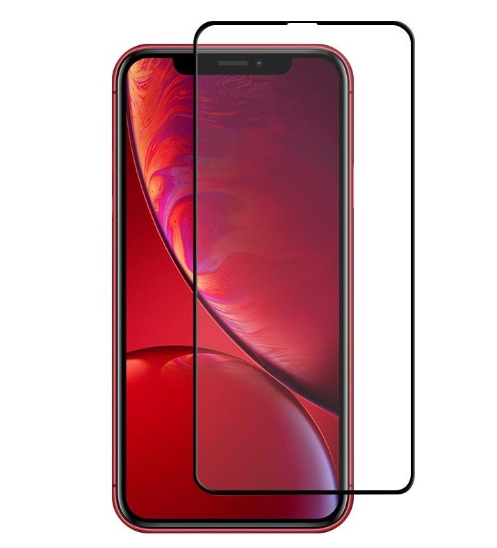 Cường lực full màn cho dùng cho iphone XR (Đen)