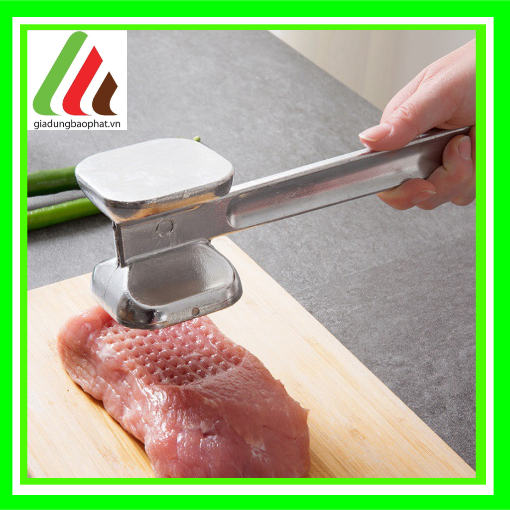 Búa dần thịt đập đá giã gừng tỏi hợp kim không rỉ chất lượng cao tiện dụng cho nhà bếp size 20cm 26cm