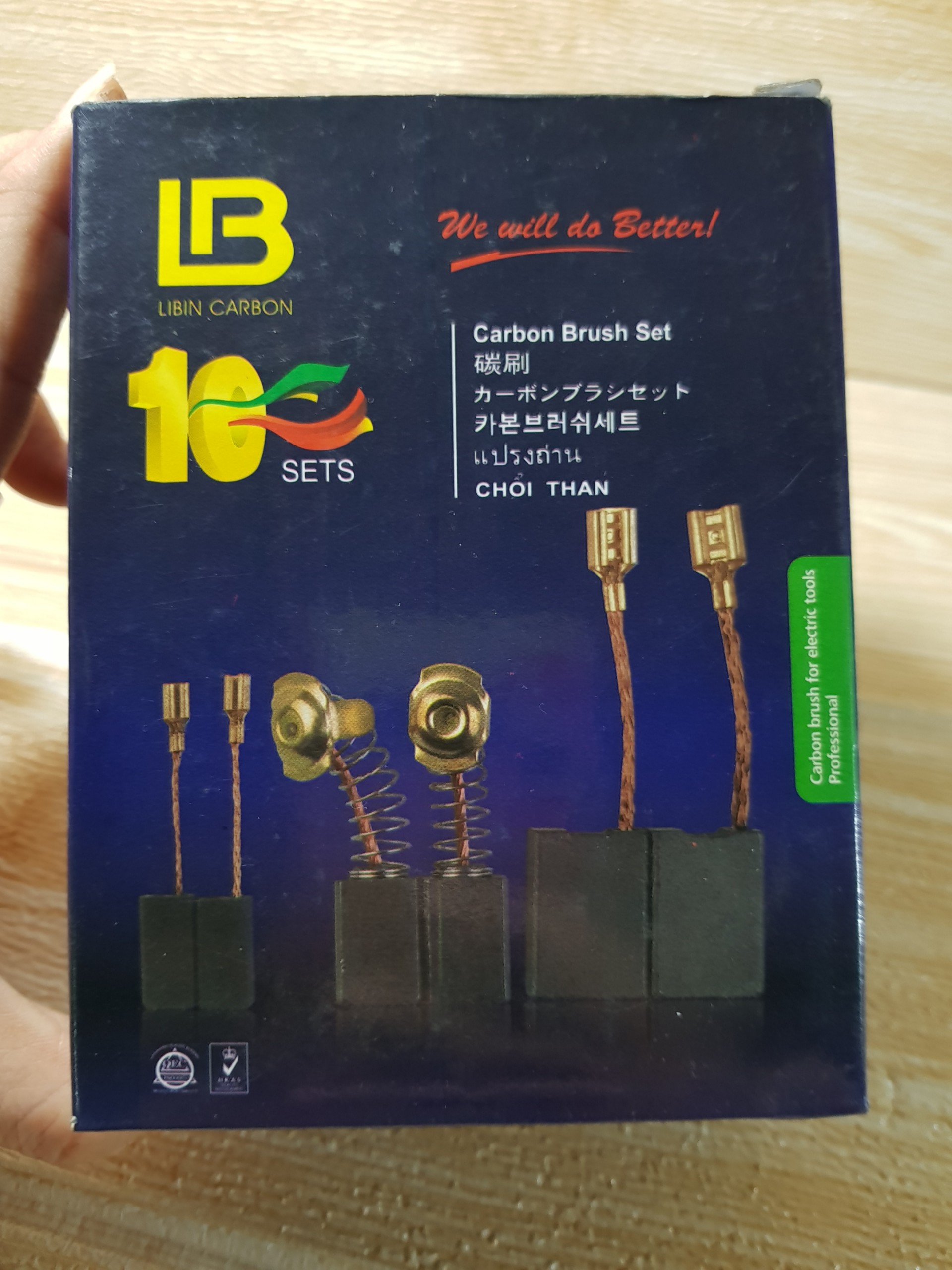 CHỔI THAN / THAN MÁY MÀI LIBIN CARBON 6.0mm
